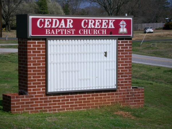 Cedar Creek Baptist Church Cemetery